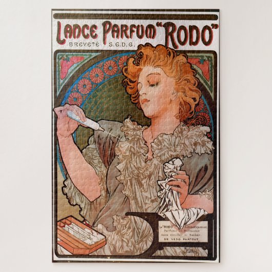 Lance parfum Rodo door Alphonse Mucha Legpuzzel (Verticaal)