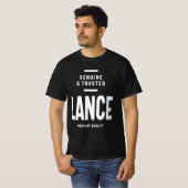 Lance Personalized Name T-shirt (Voorkant volledig)