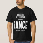 Lance Personalized Name T-shirt (Voorkant)