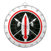 Lance raket Dartboard Dartbord (Voorkant)