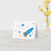 Lanceer! Rocket Card Kaart (Gele Bloem)