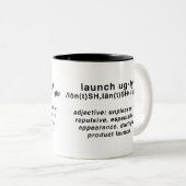 Lanceer Ugly Coffee Mok (Voorkant rechts)