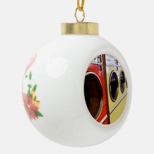 lanceermat keramische bal ornament (Links)
