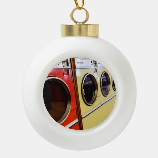 lanceermat keramische bal ornament (Voorkant)