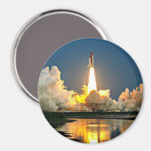 Lanceerplatform Cape Canaveral Florida Magneet (Voorkant / Achterkant)