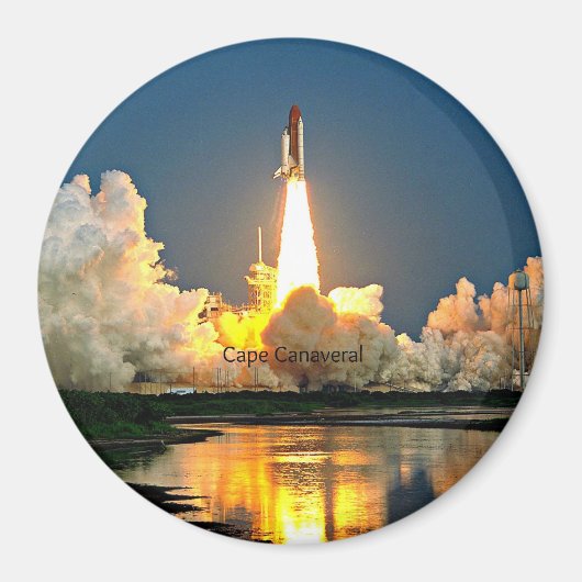 Lanceerplatform Cape Canaveral Florida Magneet (Voorkant)