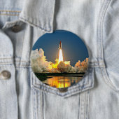 Lanceerplatform Cape Canaveral Florida Ronde Button 4,0 Cm (In situ)