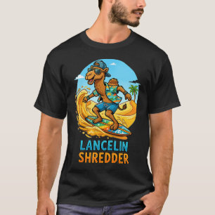 Lancelin Shredder Surfen Kameel Cartoon West-Austr T-shirt
