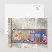 Lancelot bewijst zijn liefde briefkaart (Voorkant / Achterkant)