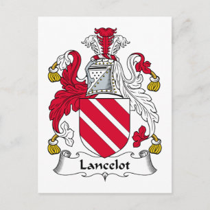 Lancelot Family Crest Briefkaart