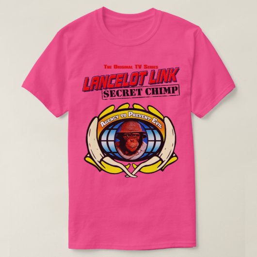 Lancelot Link Secret Chimp T-shirt (Design voorkant)