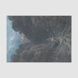 Lancelot nadert kasteel Astolat Tissuepapier