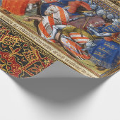 Lancelot van het meer in het toernooi van Camelot Cadeaupapier (Hoek)