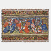 Lancelot van het meer in het toernooi van Camelot Deken (Voorkant)