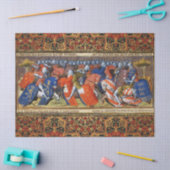 Lancelot van het meer in het toernooi van Camelot Tissuepapier (Craft)