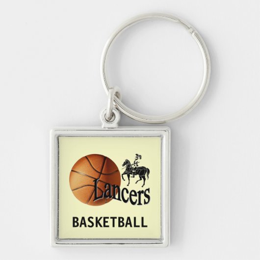 Lancer Basketball Sleutelhanger (Voorkant)