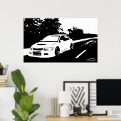 Lancer EVO 9 Poster (Thuiskantoor)