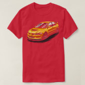 Lancer Evo VIII T-shirt (Design voorkant)