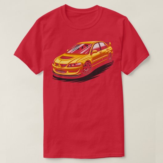 Lancer Evo VIII T-shirt (Design voorkant)