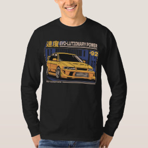 Lancer Evolution 5 - Evolutionaire kracht T-shirt