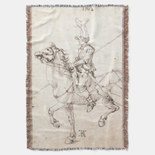 Lancer op Horseback van Albrecht Durer Deken
