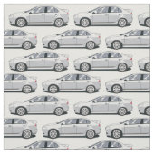 Lancer Sedan Car Fabric Stof (Swatch)