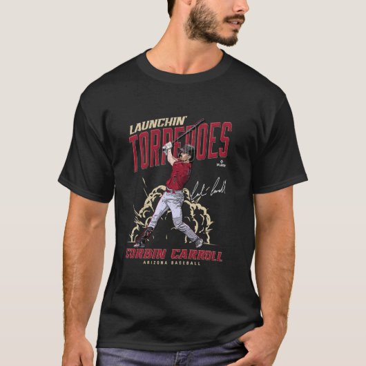 Lancerende Torpedo's Corbin Carroll Arizona Honkba T-shirt (Voorkant)
