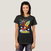 Lancering in de 1e klas eerste schooldag t-shirt (Voorkant volledig)
