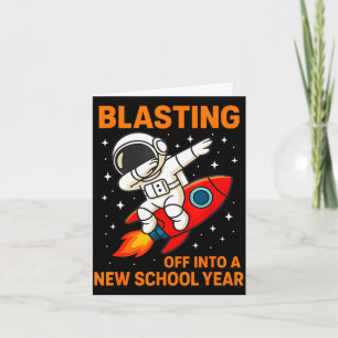 Lancering in nieuw schooljaar astronaut dab kaart