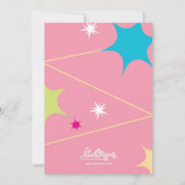 Lancering Label op feestdag Kaart (Achterkant)