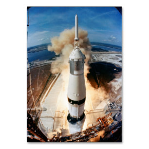 Lancering van Apollo Saturn V-raket naar de Maan 1 Kaart