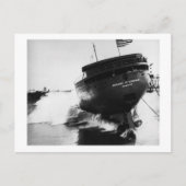Lancering van de Edmund Fitzgerald 6-8-1958 (#2) Briefkaart (Voorkant)