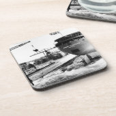 Lancering van de Edmund Fitzgerald Mighty Fitz Bier Onderzetter (Linkerzijde)