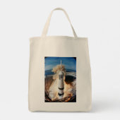 Lancering van de Saturn V-raket 1969 Apollo-ruimte Tote Bag (Achterkant)