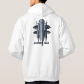 Lancering van de Space Shuttle Hoodie (Achterkant)