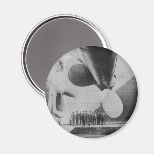 Lancering van de Titanic Magnet (Voorkant / Achterkant)