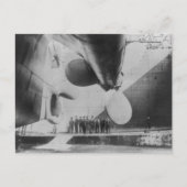 Lancering van het Titanic-Briefkaart Briefkaart (Voorkant)