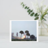 Lancering van kwikatlas 9-raket Fotografie Briefkaart (Staand voorkant)