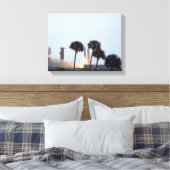 Lancering van kwikatlas 9-raket Fotografie Canvas Afdruk (Insitu (Slaapkamer))