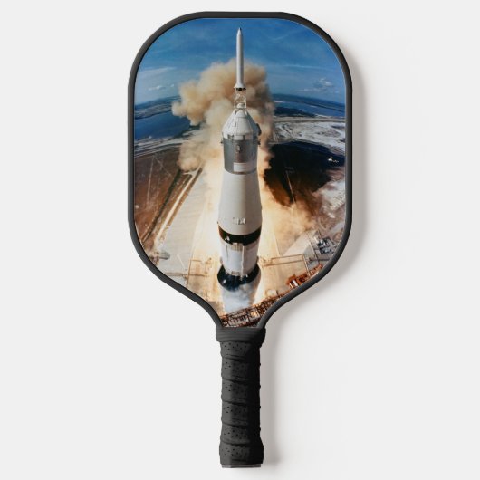 Lancering van Saturn V-raket 1969 Apollo-ruimtevaa Pickleball Paddle (Voorkant)
