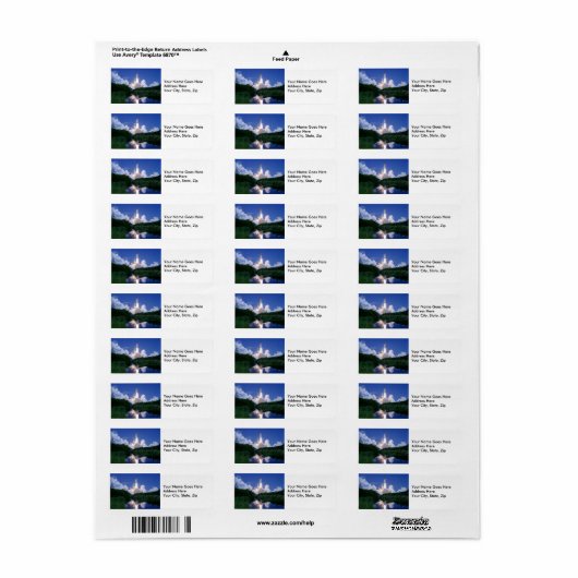 Lancering van Space Shuttle Etiket (Full Sheet)