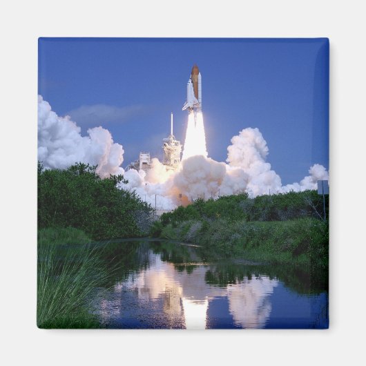 Lancering van Space Shuttle Magneet (Voorkant)