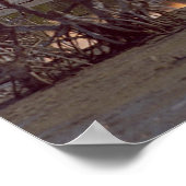 Lancering van Spaceshuttle Discovery (STS-41D) Poster (Hoek)