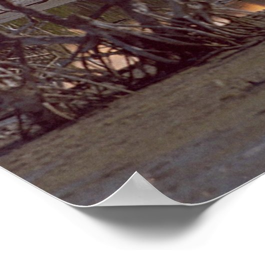 Lancering van Spaceshuttle Discovery (STS-41D) Poster (Hoek)