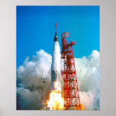 Lancering vriendschap 7 poster (Voorkant)