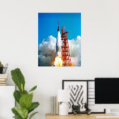 Lancering vriendschap 7 poster (Thuiskantoor)