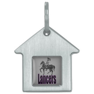 Lancers Pet Tag Huisdieren Naamplaatje
