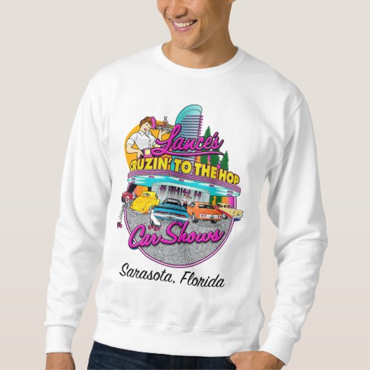 Lance's Cruising naar het Hop Sweat Shirt (Voorkant)