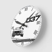 Lancia 037-klok ronde klok (Hoek)