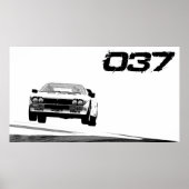 Lancia 037 Poster (Voorkant)